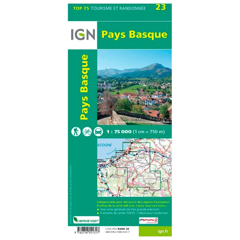 Carte IGN Pays Basque 4 Carte IGN Pays Basque – Image 2