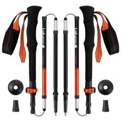 Bâton Lafuma Izoard Pairs Red Orange