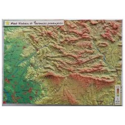 Carte 3D Geo Relief Le Mont Ventoux Et Les Baronnies Provencales