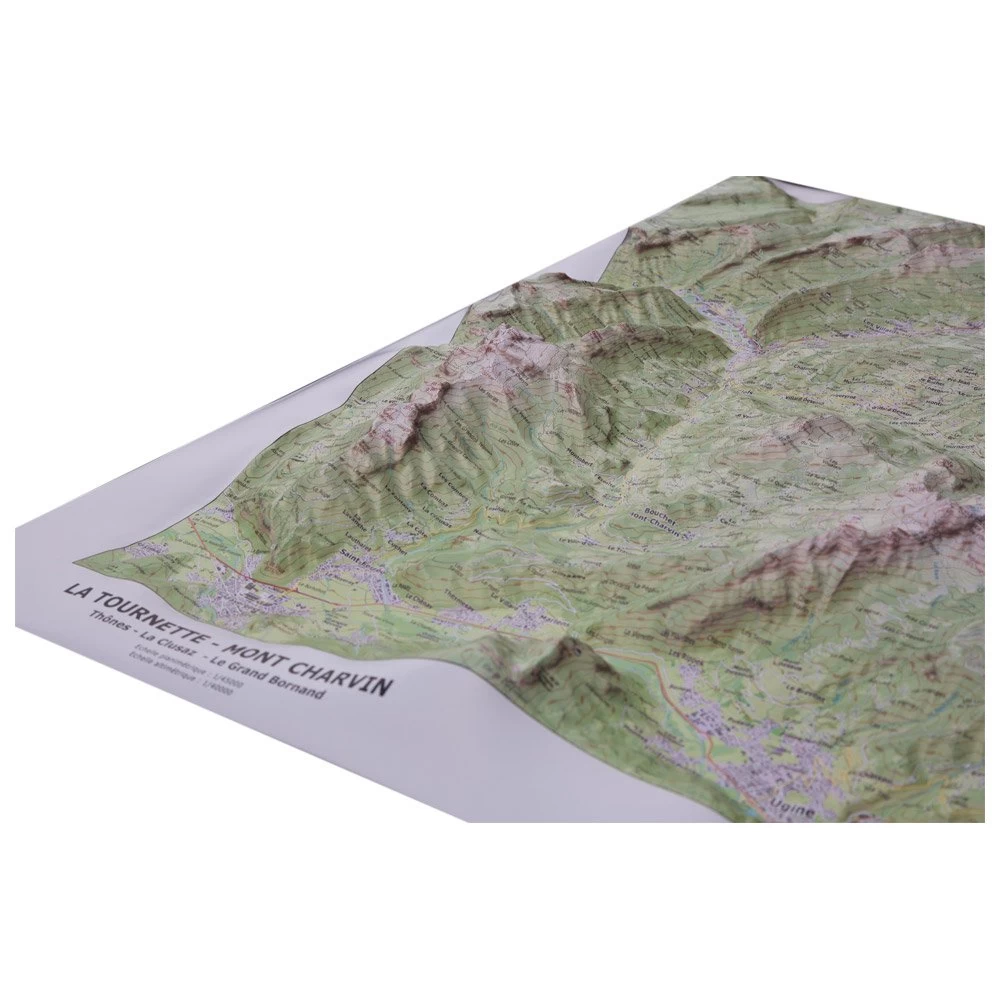 Carte 3D Deniveles La Tournette & Mont Charvin 4 Carte 3D Deniveles La Tournette & Mont Charvin – Image 2