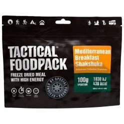 Repas Lyophilisé Tactical Foodpack Petit Déjeuner Méditerranéen Shakshuka 100g