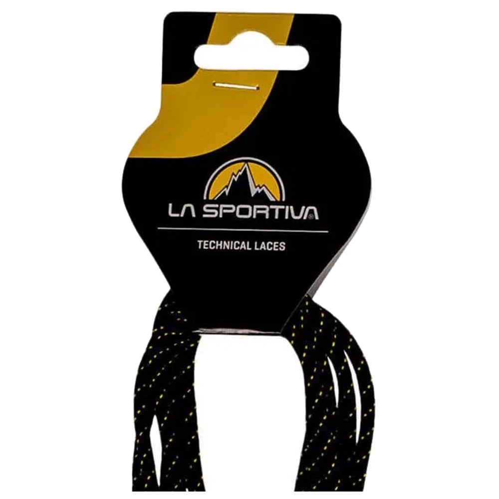 Lacets La Sportiva Approach Laces Black Yellow 4 Lacets La Sportiva Approach Laces Black Yellow – Image 2