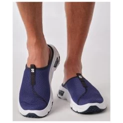 Sandales De Récupération Salomon Reelax Slide 6.0 Clematis Blue White Dark Sapphire -La Meilleure Sélection Matériels 3ece829abc41a081dea2f307a24068a20a68548e E23SALOCHA3362752 901