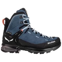Chaussures De Randonnée Salewa Mtn Trainer 2 Mid Gtx W Dark Denim Black