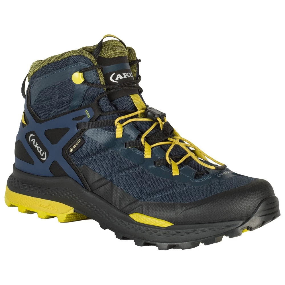 Chaussures De Randonnée Aku Rocket Mid Gtx Blue Mustard 3 Chaussures De Randonnée Aku Rocket Mid Gtx Blue Mustard