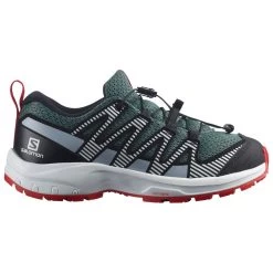 Chaussures De Randonnée Salomon Xa Pro V8 J Stormy Weather Zen Blue Goji Berry