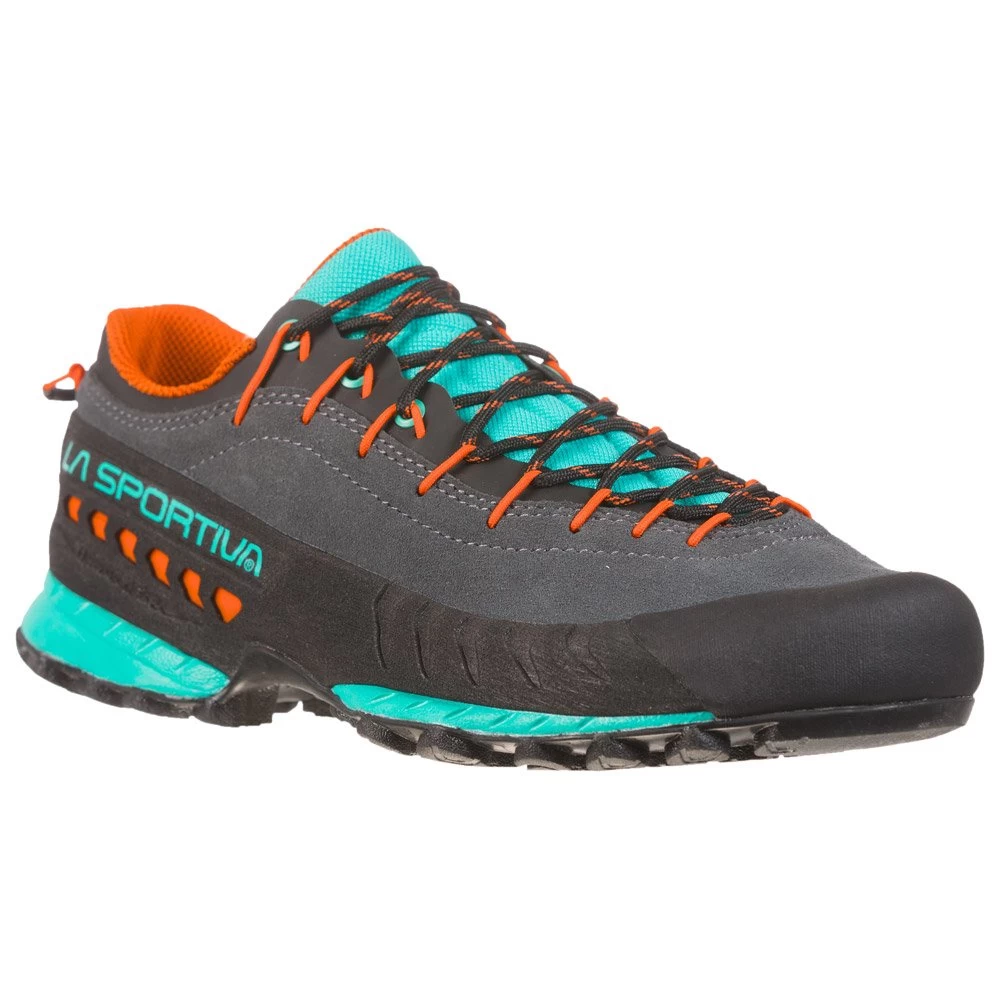 Chaussures D'approche La Sportiva Tx4 Woman Carbon Aqua 3 Chaussures D'approche La Sportiva Tx4 Woman Carbon Aqua