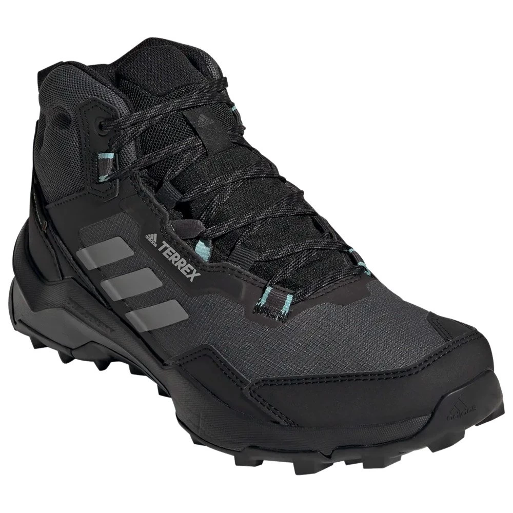 Chaussures De Randonnée Adidas Terrex Ax4 Mid GTX W Core Black/Grey Three/Mint Ton 5 Chaussures De Randonnée Adidas Terrex Ax4 Mid GTX W Core Black/Grey Three/Mint Ton – Image 3
