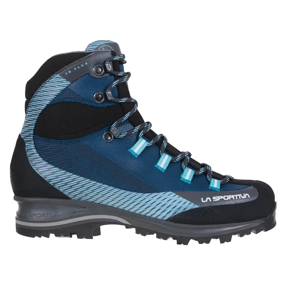 Chaussures De Trek Et Montagne La Sportiva Trango Trk Leather Woman Gtx Opal Pacific Blue 4 Chaussures De Trek Et Montagne La Sportiva Trango Trk Leather Woman Gtx Opal Pacific Blue – Image 2