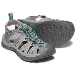 Sandales De Randonnée Keen Whisper Grey Peacock Green -La Meilleure Sélection Matériels 98822c888189fc1ba50eba3a16bc432aa3183cab E22KEENCHA2255005 11