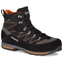 Chaussures De Trek Et Montagne Aku Trekker Lite III Wide GTX Black Orange