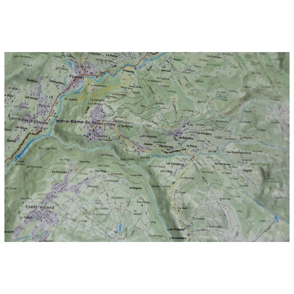 Carte 3D Deniveles Mont Bisanne & Mont De Vores (Summer) 4 Carte 3D Deniveles Mont Bisanne & Mont De Vores (Summer) – Image 2