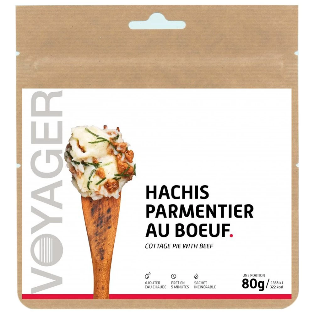 Repas Lyophilisé Voyager Hachis Parmentier Au Bœuf 3 Repas Lyophilisé Voyager Hachis Parmentier Au Bœuf