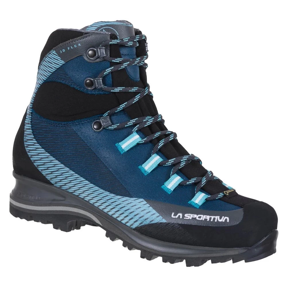 Chaussures De Trek Et Montagne La Sportiva Trango Trk Leather Woman Gtx Opal Pacific Blue 3 Chaussures De Trek Et Montagne La Sportiva Trango Trk Leather Woman Gtx Opal Pacific Blue