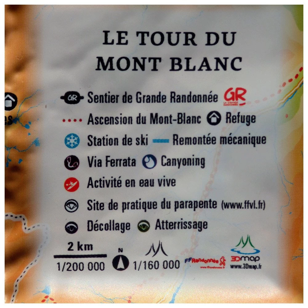 Carte 3D 3DMAP Le Tour Du Mont-Blanc 5 Carte 3D 3DMAP Le Tour Du Mont-Blanc – Image 3