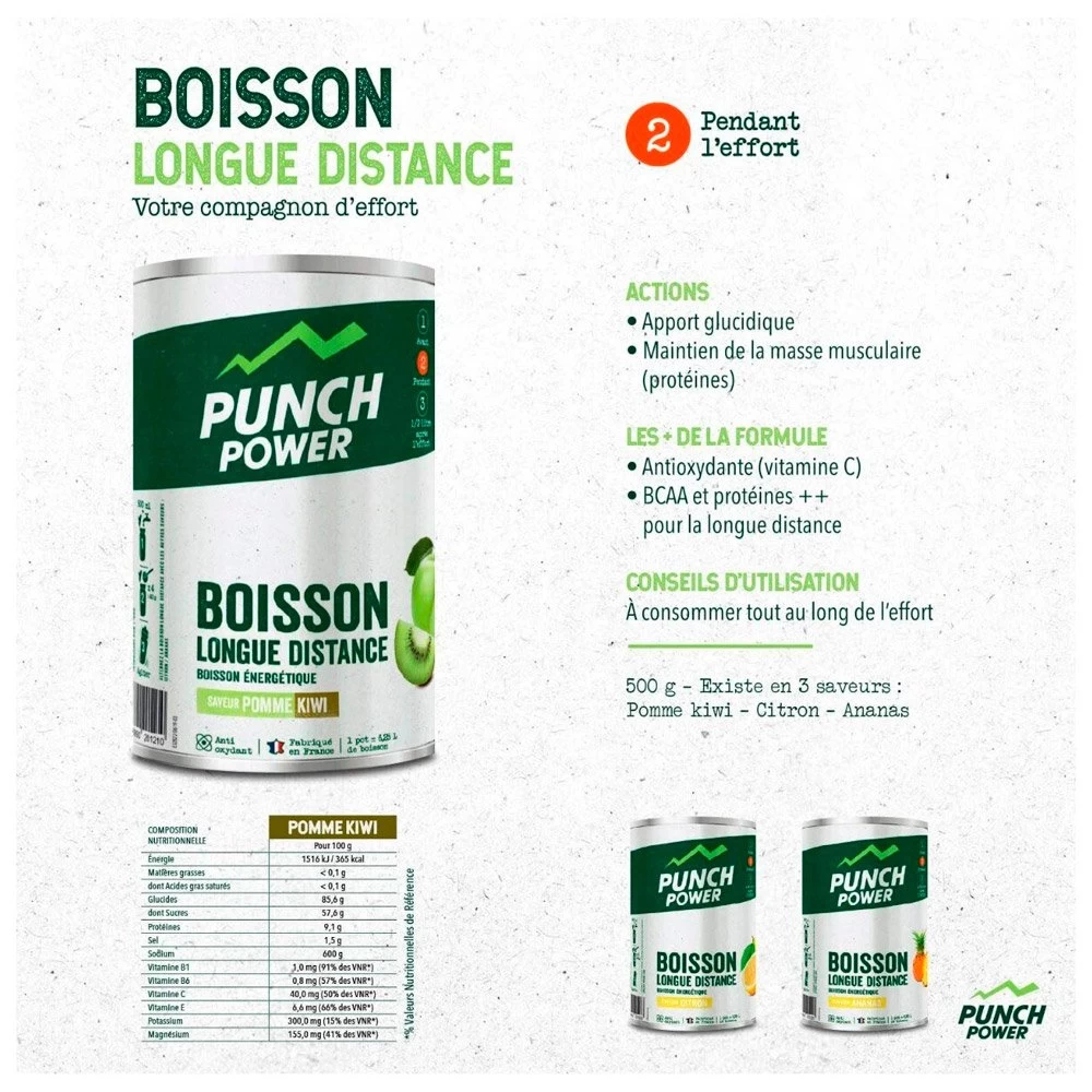 Boisson Punch Power Biodrink Longue Distance 500 G Ananas 5 Boisson Punch Power Biodrink Longue Distance 500 G Ananas – Image 3