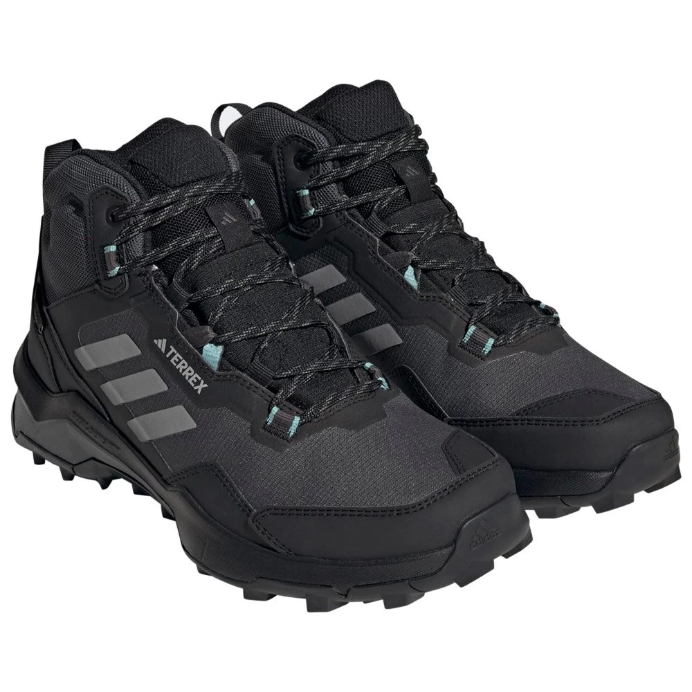 Chaussures De Randonnée Adidas Terrex Ax4 Mid GTX W Cblack Grethr Minton 5 Chaussures De Randonnée Adidas Terrex Ax4 Mid GTX W Cblack Grethr Minton – Image 3