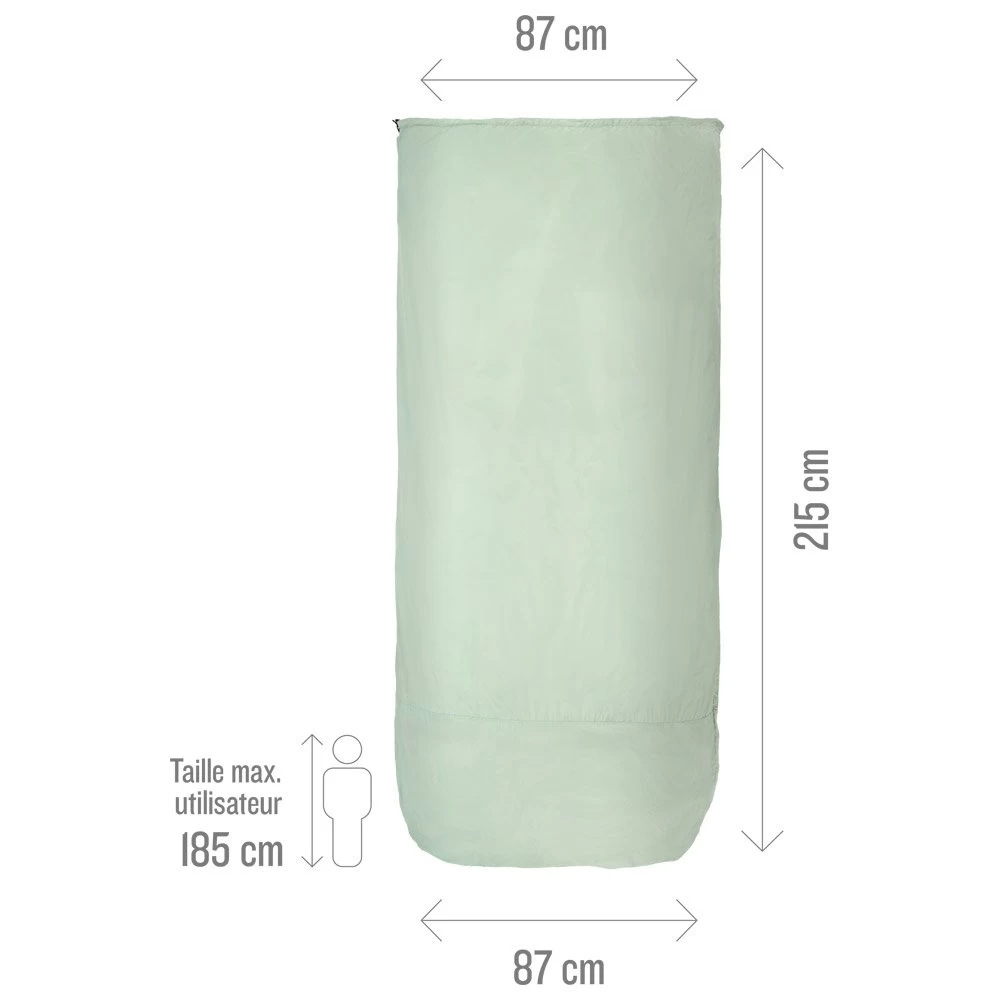 Drap De Sac Lafuma Nunavut Liner Left Slate Gray 6 Drap De Sac Lafuma Nunavut Liner Left Slate Gray – Image 4