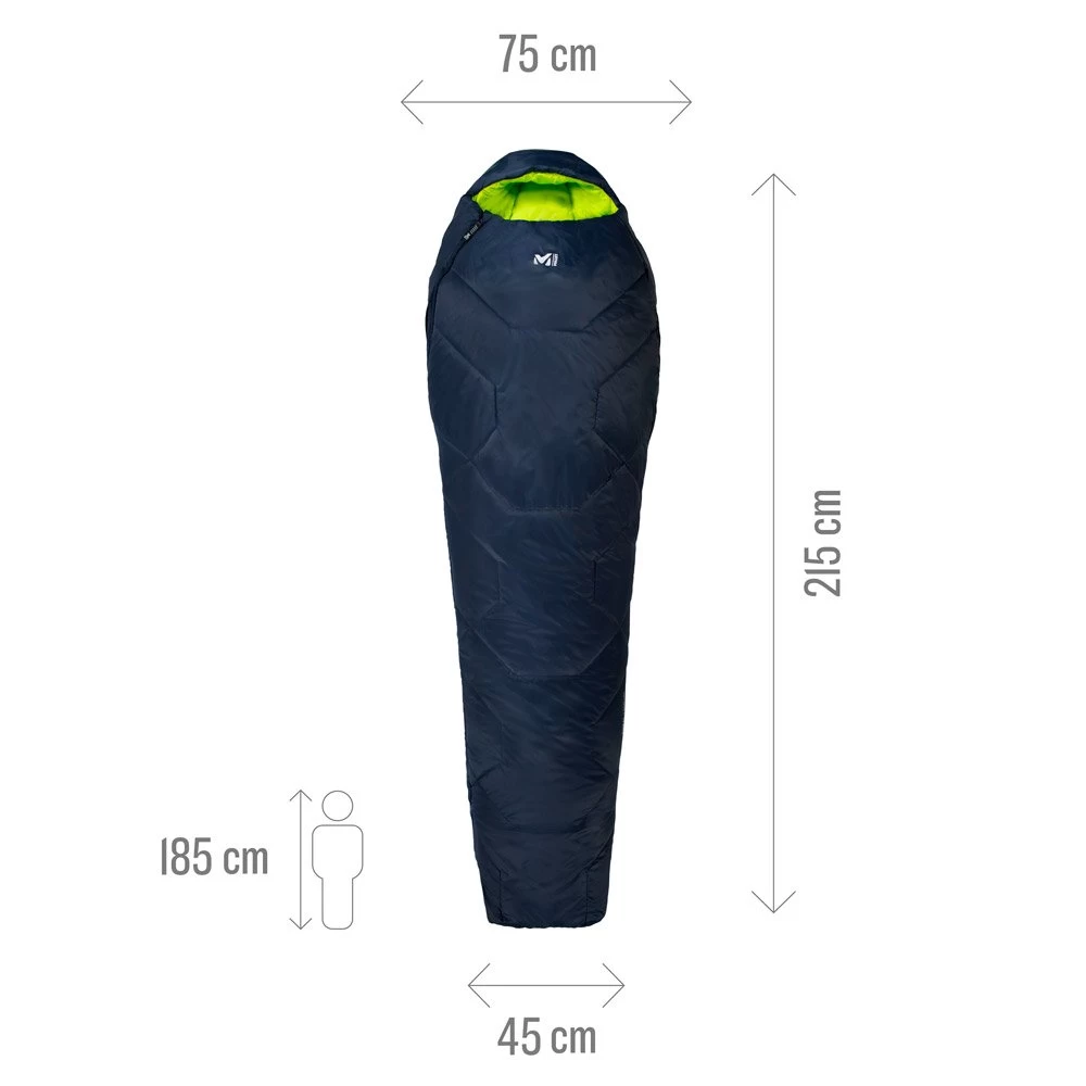 Sac De Couchage Millet Baikal 1100 Reg Navy Blue 6 Sac De Couchage Millet Baikal 1100 Reg Navy Blue – Image 4