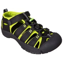 Sandales De Randonnée Keen Newport H2 Black Lime Green